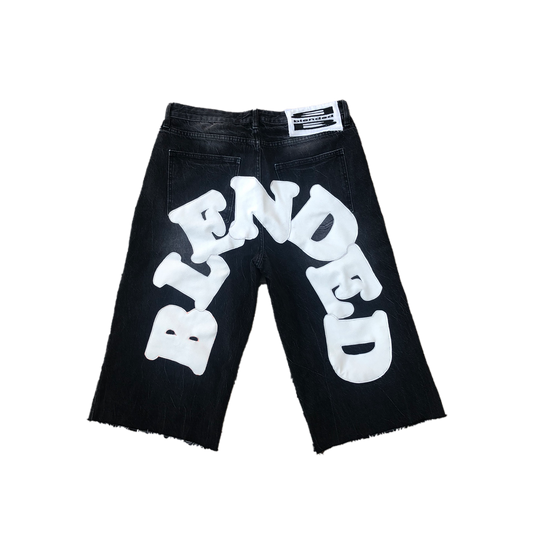 BLACK BLENDED "SIGNATURE" SHORTS