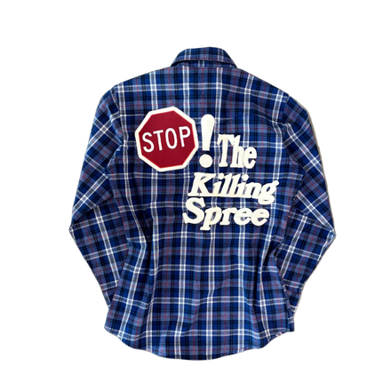 "STOP THE KILLING SPREE" WOMENS SHIRT
