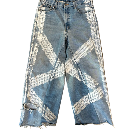 "SNOW TREADS" 1 OF 1 DENIM JEANS